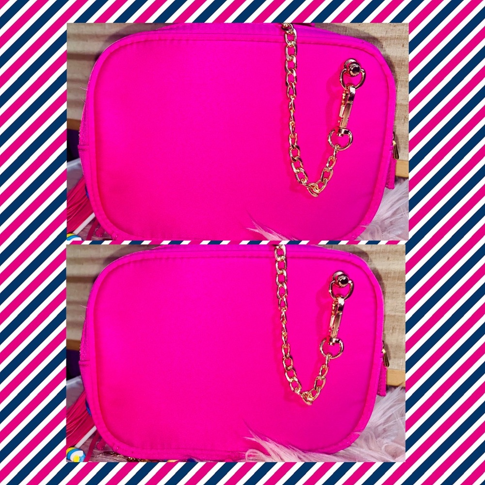 Authentic Prada Candy 🍭Cosmetic Case - Turned Into Crossbody Bag - Picture 6 of 13